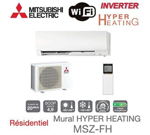 Mitsubishi Electric MSZ-FH25VE/MUZ-FH25VEHZ До-25