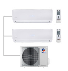Наружный блок Gree GWHD(14)NK6LO (1-2) 4.1 кВт Внутренние блоки LOMO Arktik Inverter 2.2 кВт 2 шт