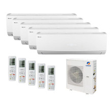 Наружный блок Gree GWHD(42)NK6LO (2-5) 12.0 кВт Внутренние блоки LOMO Arktik Inverter 2.2 кВт 5 шт
