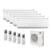 Наружный блок Gree GWHD(42)NK6LO (2-5) 12.0 кВт Внутренние блоки LOMO Arktik Inverter 2.2 кВт 5 шт
