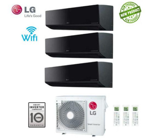 Внешний блок LG MU3M21 UE2R0 6.2 кВт «Внутренние блоки мульти-сплит-системыAM07BP 2.1 кВт 3 шт